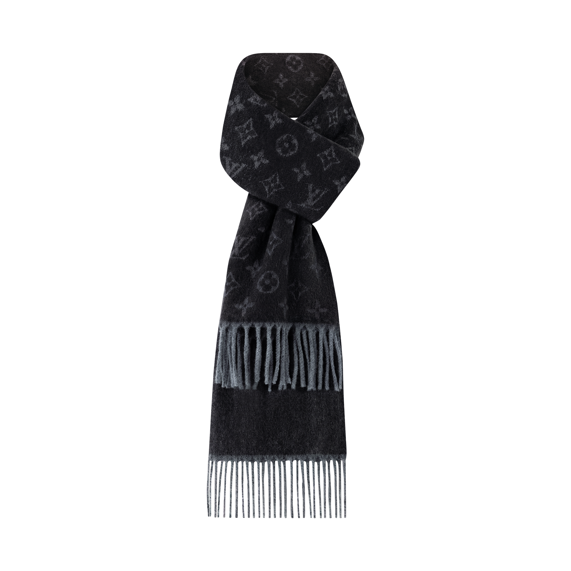 Monogram Gradient Scarf S00 - gifts - Valentine's Day Gifts for
